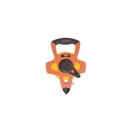Apex Tool Group Lufkin 1/2in. x 150' Hi-Viz Orange Fiberglass Tape, Feet & Inches FE150